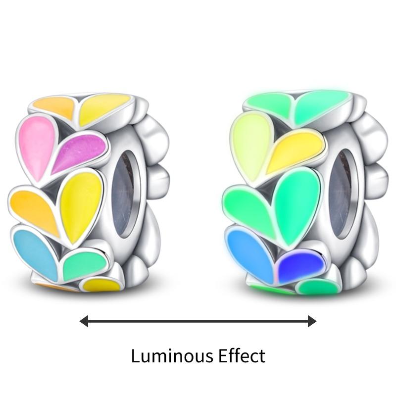 Kupfer-Verschluss Kupfer-Anhänger Silikon-Abstandshalter Sicherheitskette Passend für Original Pand 3mm Armband Schmuck Damen Neu