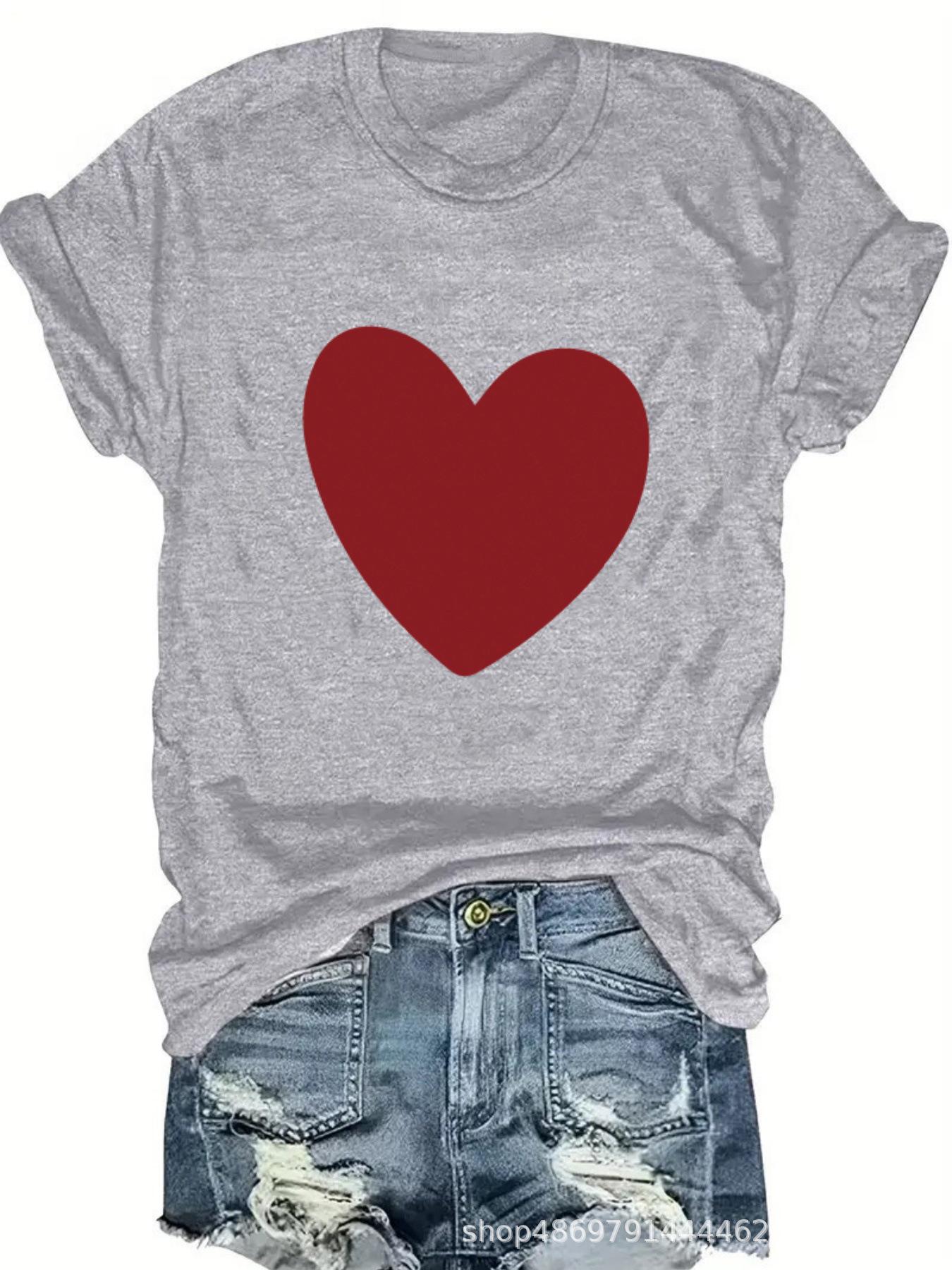 

Международная модная женская футболка с круглым вырезом S светло-серый