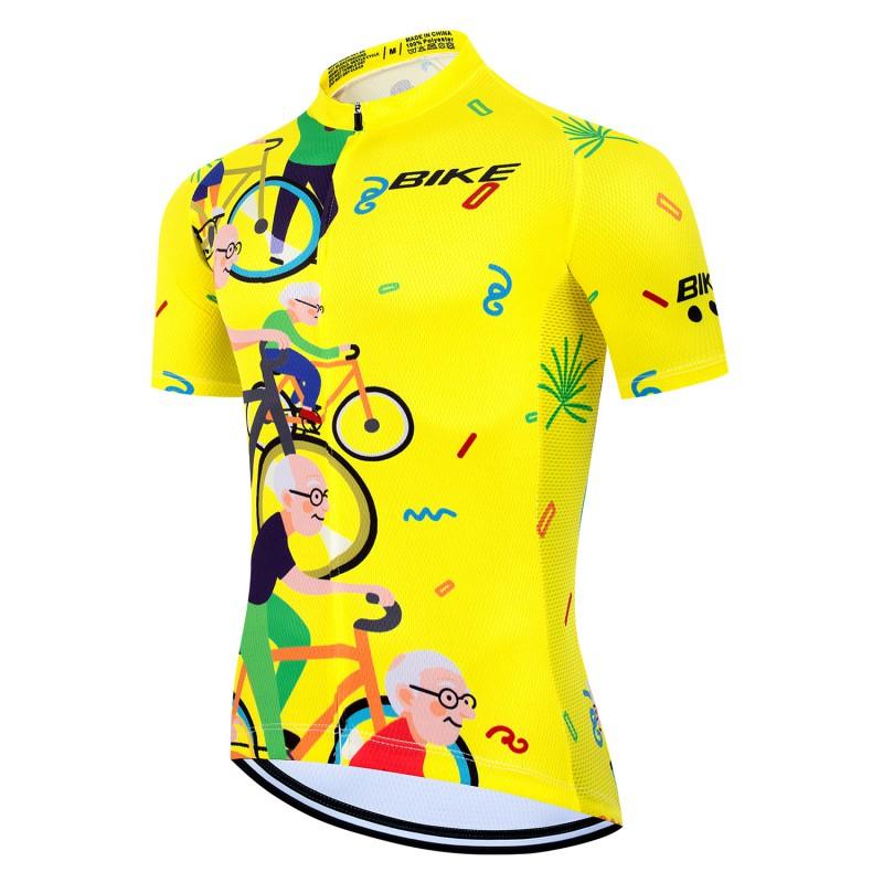 Herren Fahrradtrikot Shorts Set Rennrad Mountainbike Atmungsaktiv Schnelltrocknend