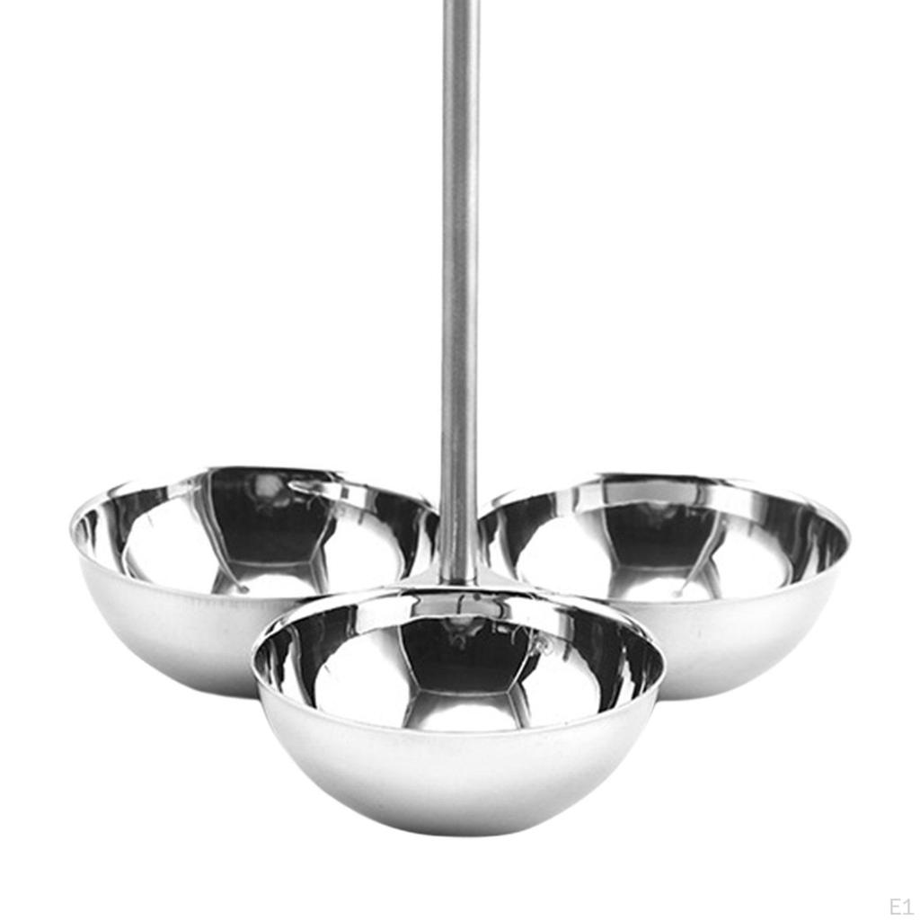 Condiment Serving Bowl Bowls Set Side Dish Condiments Chip Dips Stainless Steel 3