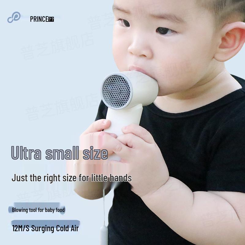 

Puzhi Portable Leaf-Free Children s Fan for Strollers - Safe for Baby Food and Anti-Pinch Design 4000mAh Battery