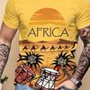 Men's Fashion 3D Printed Men's T-Shirt Round Neck Short Sleeve Trendy Street Wear