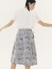 Yugadang Camouflage Cargo Skirt_Gray