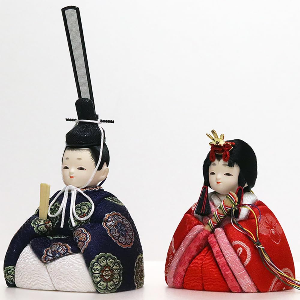 Hina Kimekomi Kotohoki Full Set with Display Round Folding and Doll, Doll, Mirei, Stand, Tray, Screen, Accessories, Natural, KTH-3202G-S2