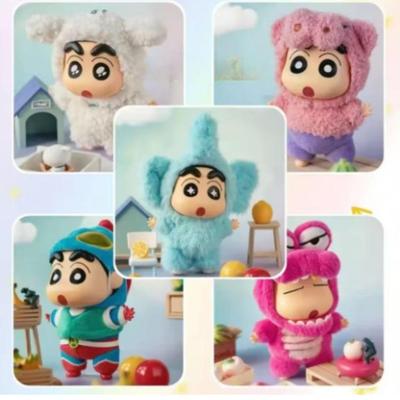 Kawaii Anime Crayon Shin-Chan Blind Box Schlüsselanhänger Niedlicher Cartoon Auto Schlüsselanhänger Anhänger Schultaschen Dekoration Geschenke Für Freund