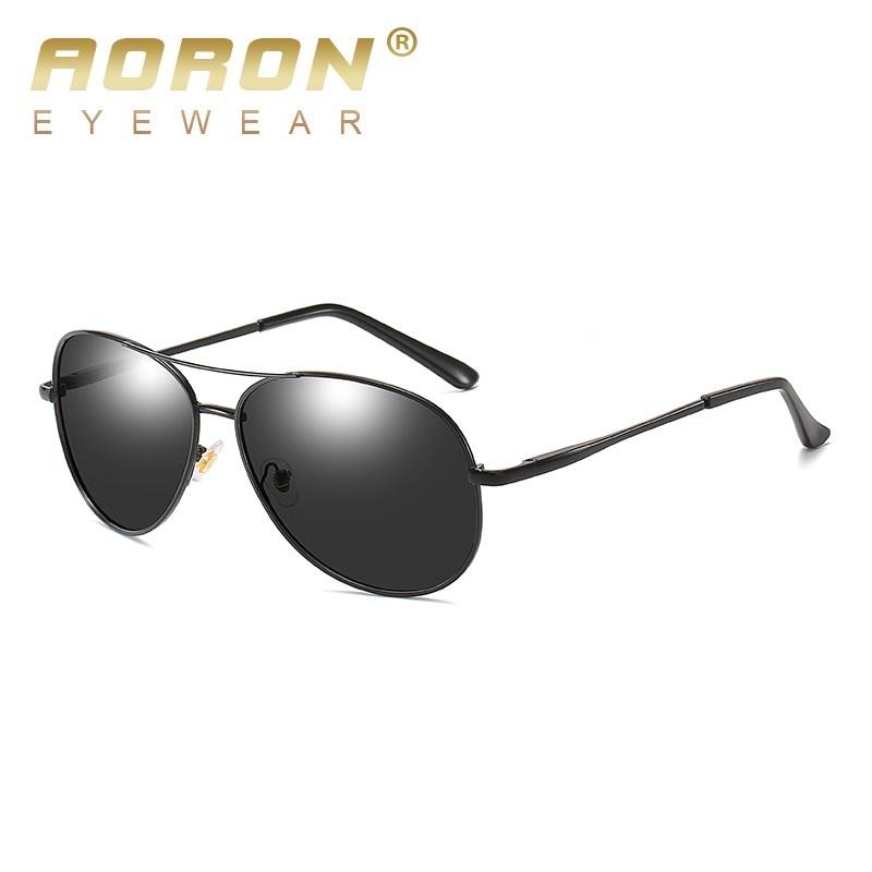 aoron More Than 100 Colors Polarized Sunglasses for Men Women Fashion Design Metal Frame Outdoor UV400 Anti Glare Driving Glasses