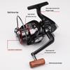 iosn Metal Spinning Fishing Reel