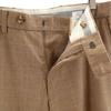 LANVIN SPORT 90s Made in Japan Old Check Pattern Slacks pants 85 beige Men's Used