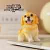 Adorable Dog Ornaments: Desktop & Car Console Decorations with Shaking Head - Perfect Pet Lover Gifts