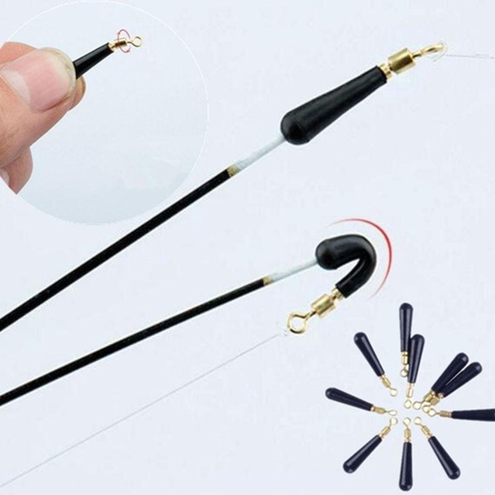 Rubber Tackle Accessory Tools Copper Head Fishing Gear Fishing Floats Float seat Rotation Drift
