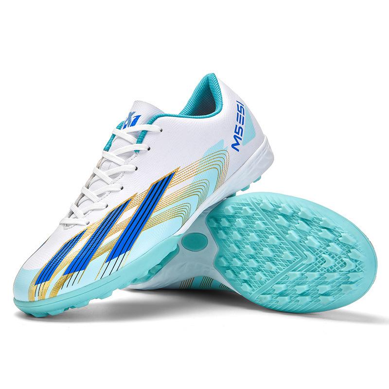 

Football Shoes Adult Children Low Top AG Spikes Broken Nails Artificial Grass Futsal Training Football Shoes 45