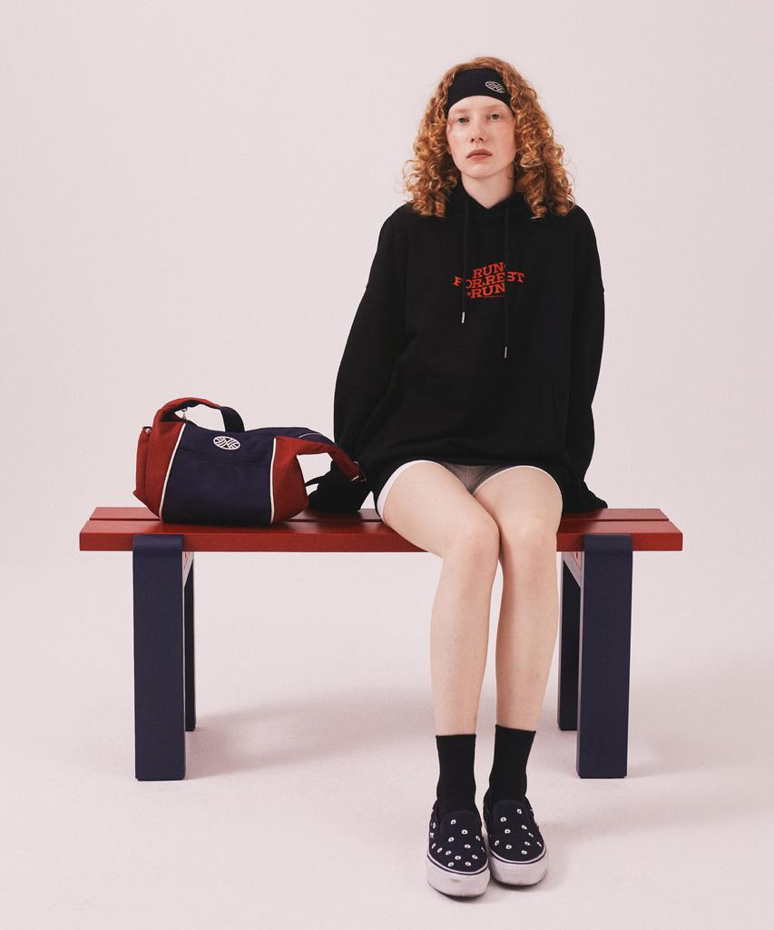 For Rest Run Basic Hoodie_Black