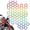 Motorcycle Honeycomb Decal, Foreign Trade Honeycomb Car Sticker Motorcycle Mini Car Sticker Personalized Honeycomb