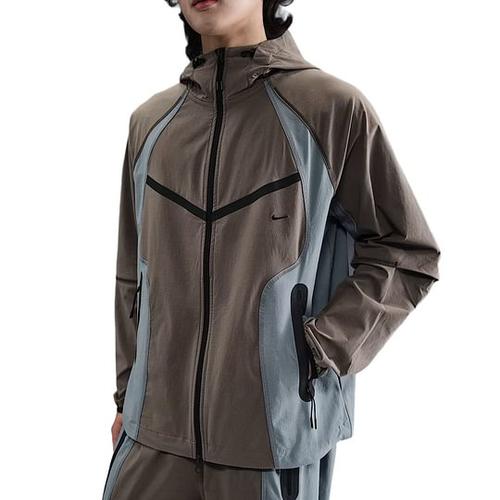 Nike Tech Men's Dri FIT Woven Color Block Windrunner Loose Jacket IH8462-289