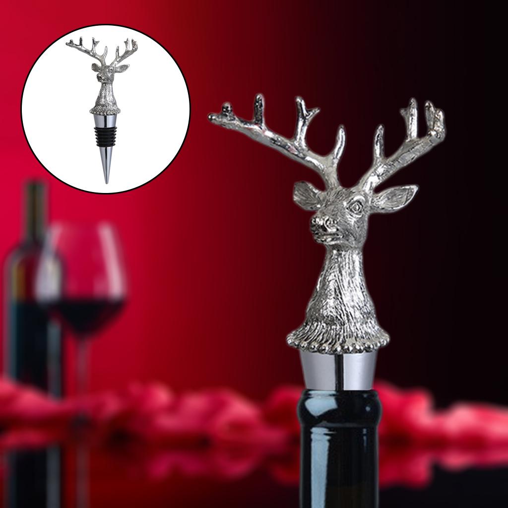 Animal Bottle Stopper Storage Barware Zinc Alloy for Party Wedding Champagne Beverage