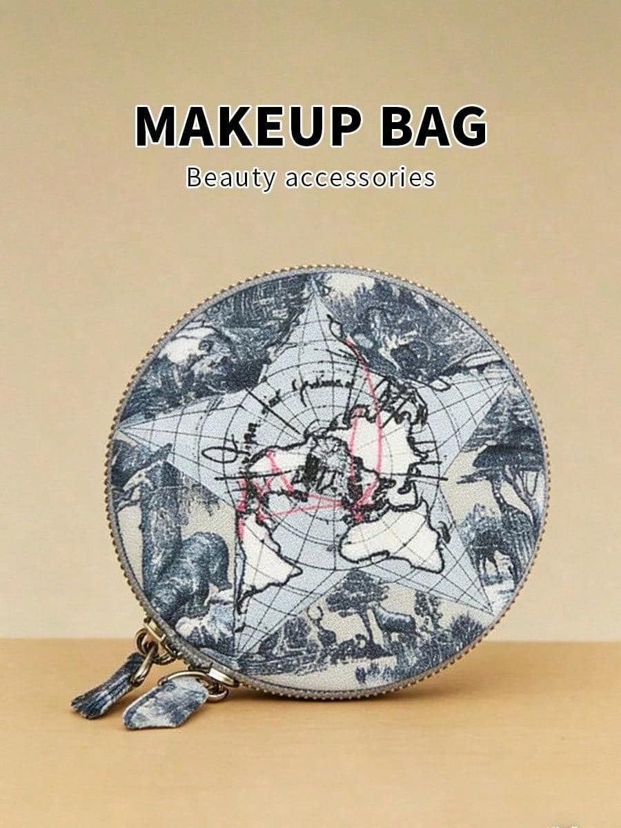 DIOR Brand Beauty Novelty Round Jewelry