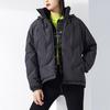 Anta Solid Color Warm Loose Hooded Down Jacket Women Jacket Black 962148946-3