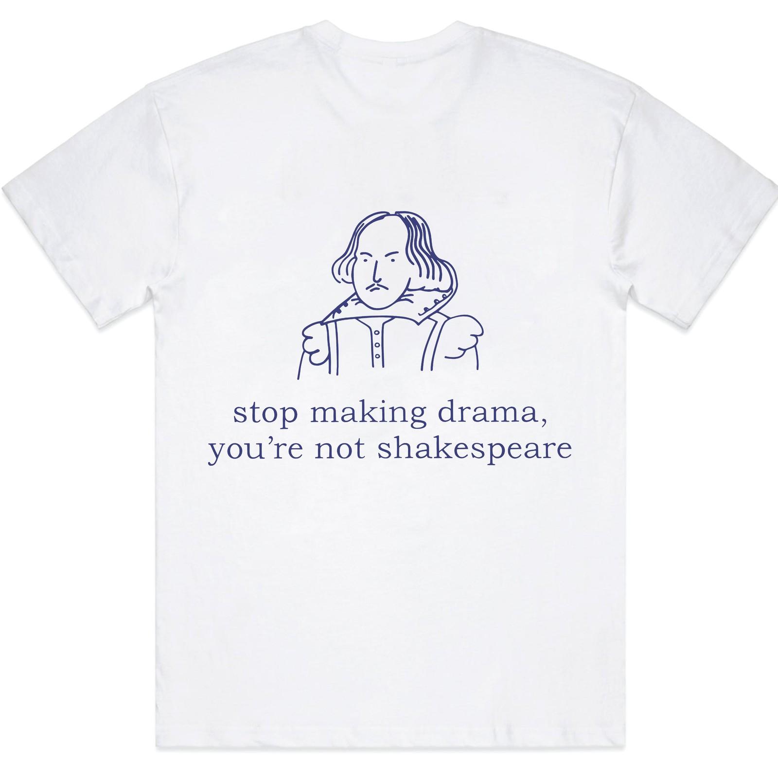 Stop Making Drama You re Not Him Graphic T-Shirt S разноцветный