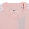 Adidas T Shirts Men's Pink Crew Neck Moderate Straight Fit FL2768