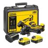 Cordless Angle Grinder - 18V - STANLEY FATMAX - Brushless - SFMCG700M2K-QW - 125 Mm + 2 X 4Ah Batteries + 2A Charger