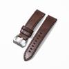 Genuine Leather Watch Band Bracelet 20mm 22mm 24mm Cowhide Vintage Watchband Deployment Clasp For Samsung Galaxy Watch 3/4 Strap