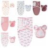 Bowknot Newborn Photography Blanket Soft Fabric Infant Swaddle Blanket  Newborn Photography