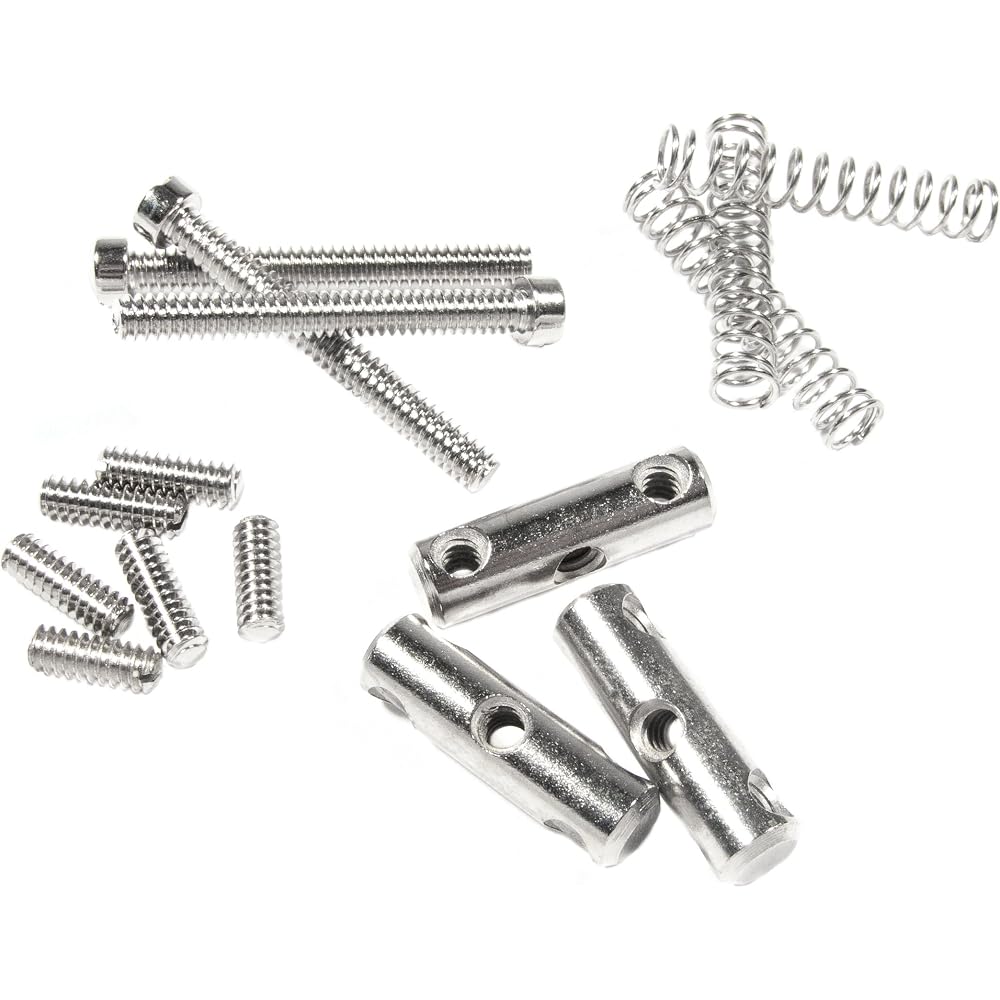 Fender Parts Pure Vintage  58 Telecaster® Saddle Kit, Nickel