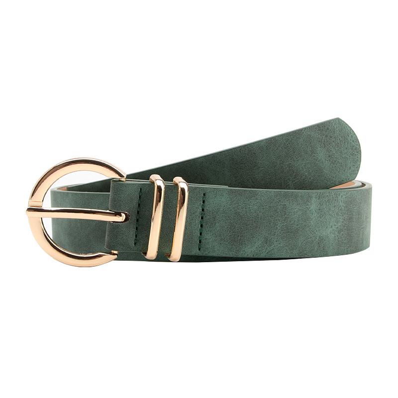 Fashionable Boutique Lamb Pattern Women's Pin Buckle Belt Casual Versatile Jeans Belt Belt Women's Belt