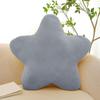 Stjerneformet pute Myk plysj pyntepute Dekorativ stjernepute for seng Fluffy stjerneformet pute for barnerom stue