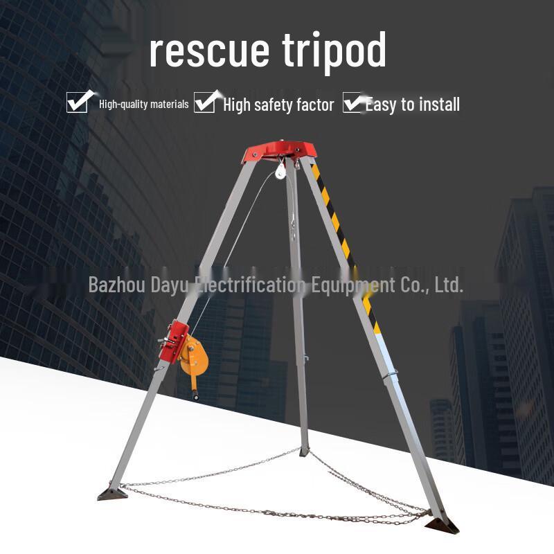Heavy-Duty Fire Rescue Tripod