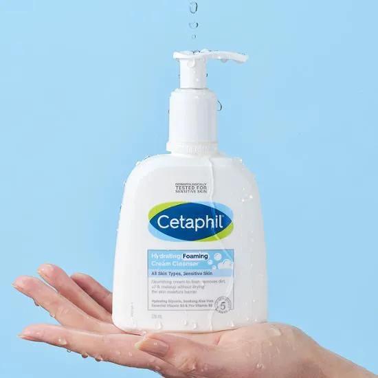Cetaphil Hydrating Foaming Cream Cleanser 236ml