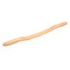 Wooden Scraping Stick 3 Slots Ergonomic Pain Relief Effort Saving Massage Stick Roller with Wave Handle for Back Abdomen