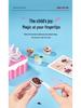Xiao Ling DIY Mini Sweet Shop Food Toy Set: Handmade Cream Glue & Ornaments for Children.