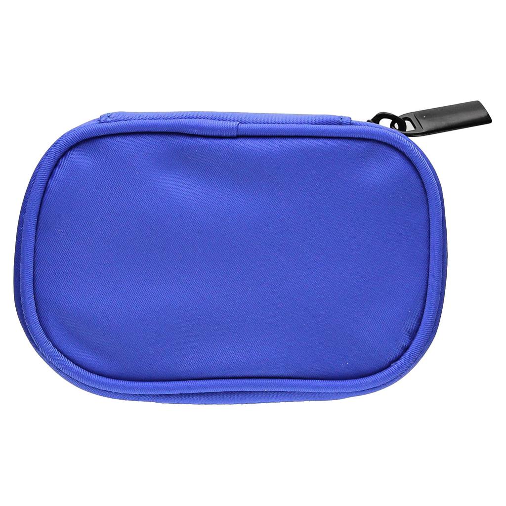 Soft Double Sided Pocket Pharmacy Pill Case, Blue, 1 Count