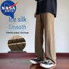 NASA MARVEL Men's Summer Ice-Cool Breathable Straight-Leg Casual Pants