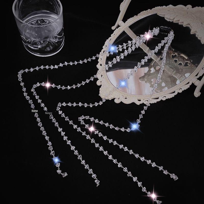 Witty Love Li Qin Braided Ponytail Hair Chain with Star Accessories