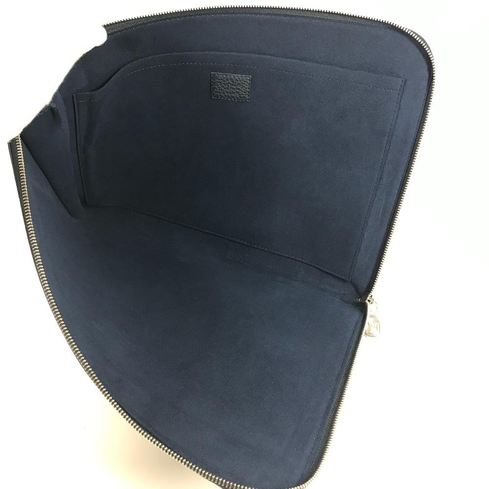 Louis Vuitton M68235 LV logo Pochette Jules GM Pouch Clutch bag Navy/Black