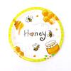 44 Stück Bienen-Motto Partyzubehör Kindergeburtstagsfeier Dekorationen Teller Becher Servietten Einweggeschirr Set Babyparty Zubehör