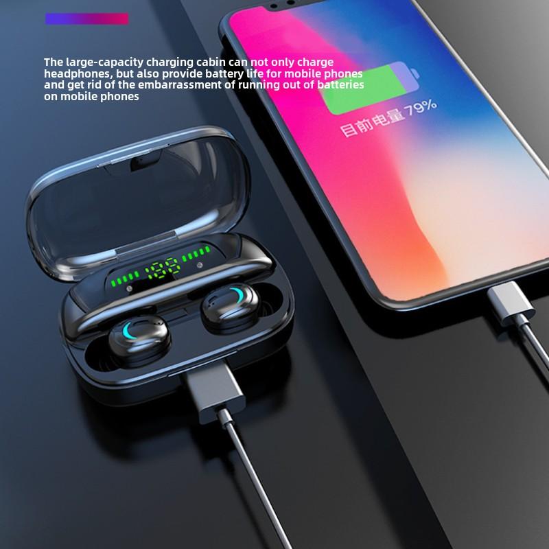 Sports Business Bluetooth Headset S In-ear TWS Digital Display