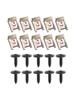 20PCS Screws & Clips For Golf For Passat Practical