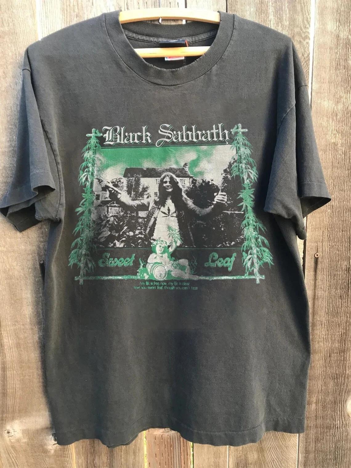 

VINTAGE 1981 Sabbath Mob Rules Tour Short Sleeve T-shirt Graphic Short Sleeve Shirt Unisex Men Women Summer Crew Neck Cotton Tee 4XL