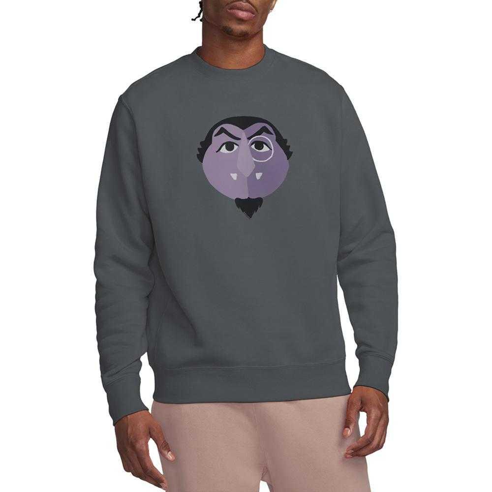 Sesame Street Unisex Adult The Count Glower Sweatshirt