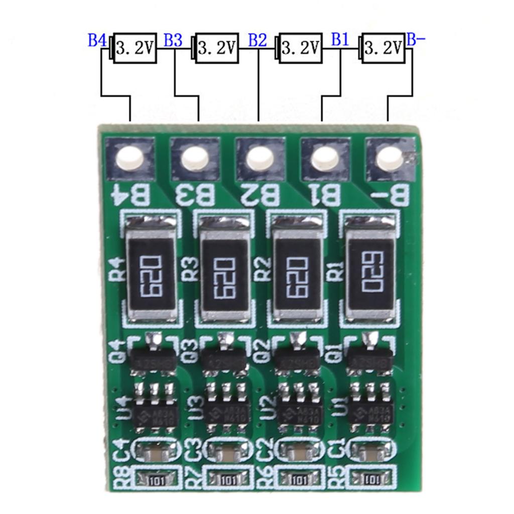 4S 3.2V Balance Li-ion Lifepo4 Lithium Battery Active Equalizer Balancer Inductive Energy Transfer Board BMS