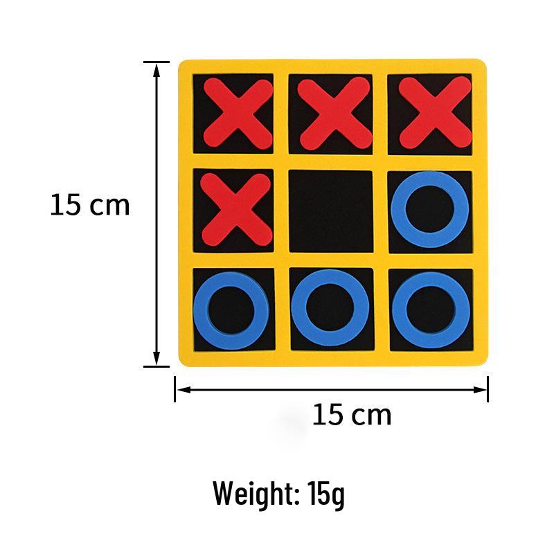 

Развивающая игра-головоломка «Крестики-нолики» из ЭВА для детей