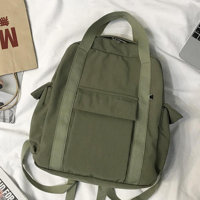 

Детский весенний рюкзачок для прогулок, маленький рюкзак, школьный портфель для детского сада, для учеников начальной школы, студентов колледжа, простой рюкзак с нашивками, летний