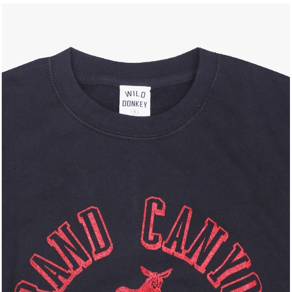 Wild Donkey Unisex Sweatshirt Fg Grand Canyon Black