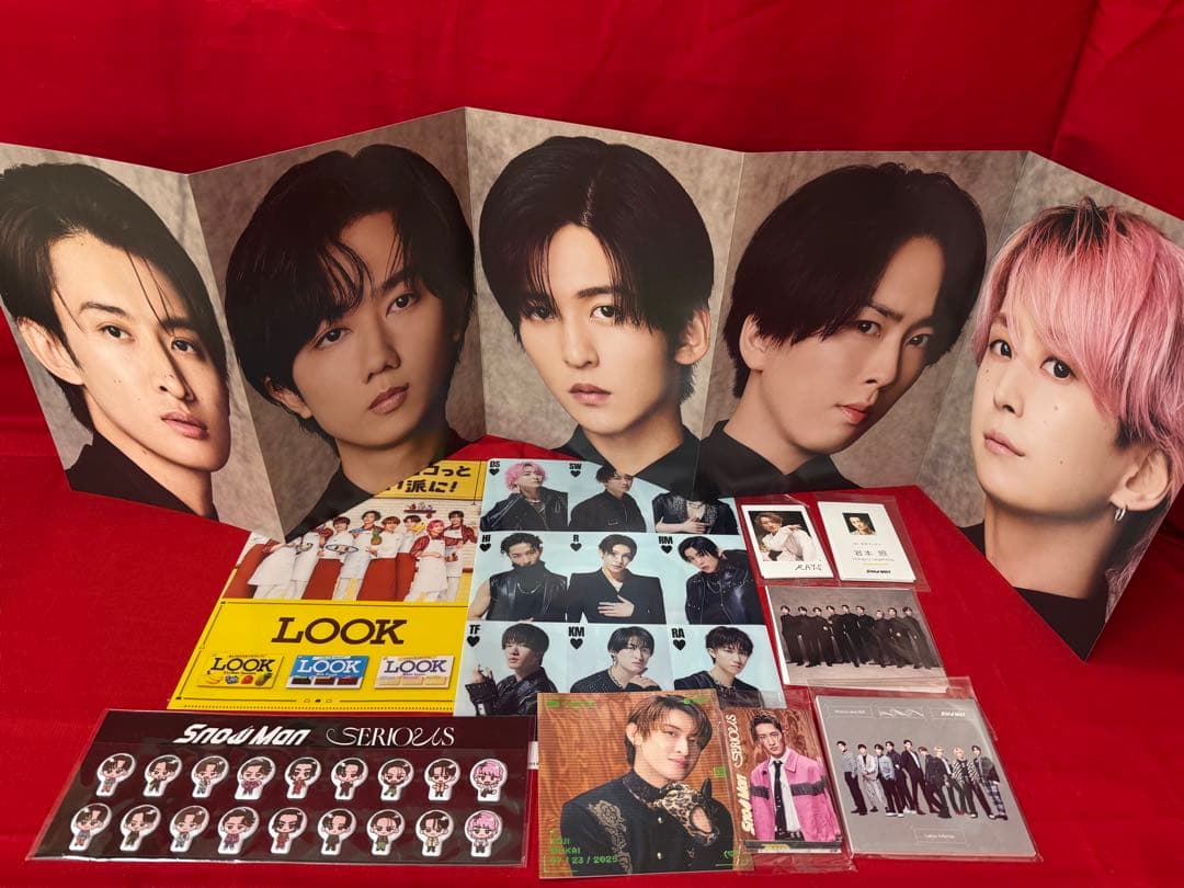 

[USED] SnowMan Clear File SERIOUS Bonus Snowman Sticker