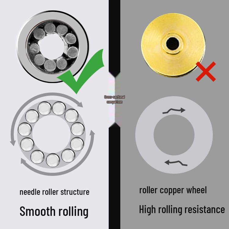 Aluminum Alloy Small Pulley Wheel for Sliding Doors and Windows