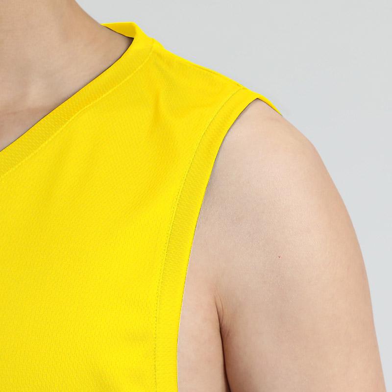 Under Armour Szybkoschnący Blok Kolorów Codzienny Sportowy Trening Bez Rękawów Kamizelka Koszykarska Męskie Koszulki Żółty 23500101-790