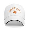 Space City Sun Baseball Cap  Spring Casual Hip Hop Hats For Unisex Unisex Hiking Fishing Snapback Cap